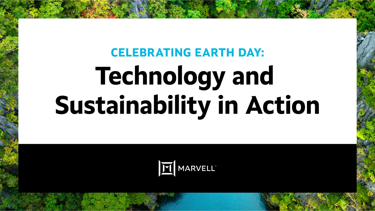 Marvell celebrating earth day
